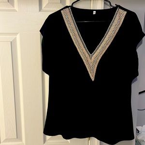 Black cotton top